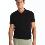 Camiseta Polo de Hombre de Manga Corta con Tejido Piqué