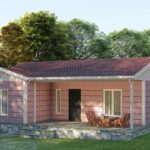 Casa prefabricada de 87 m²