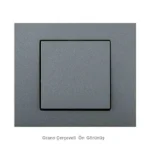 Interruptor color humo – Marco incluido