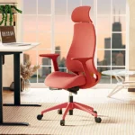 Silla de Trabajo Ergonómica Roja
