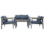 Conjunto de Asientos Dúo Mira de Aluminio