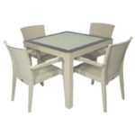 Juego Alberta con Mesa 90x90