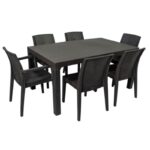 Juego de Mesa Siena Mix con Mesa de 90x150