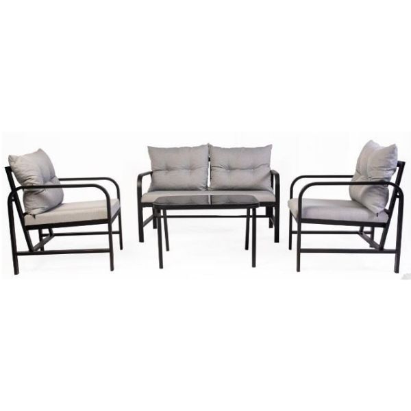 Juego de Muebles de Metal para Sentarse Palermo