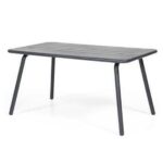 Mesa de Aluminio Porto 80x140
