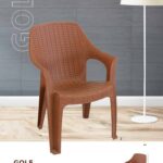 Silla de plástico GOLF TEA