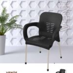 Silla de plástico VENÜS SİYA