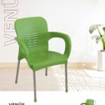 Silla de plástico VENÜS YEŞ
